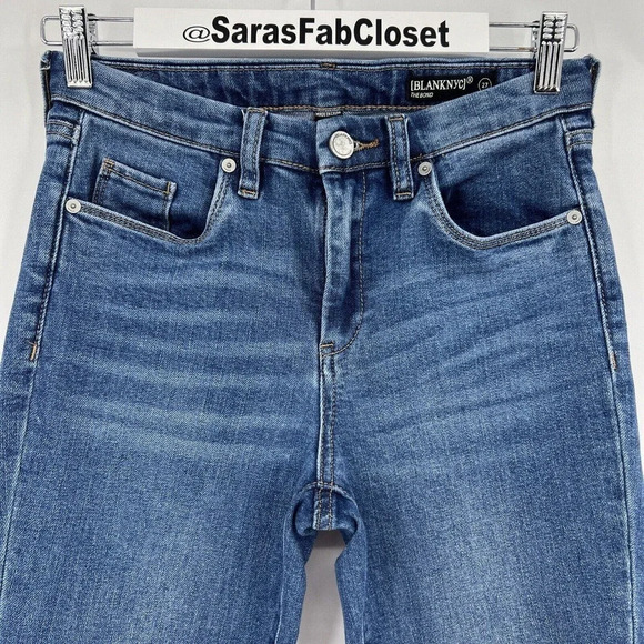 BLANKNYC The Bond Skinny Jeans Mid Rise Stretch Denim Blue Women’s Size 27 - Picture 4 of 10